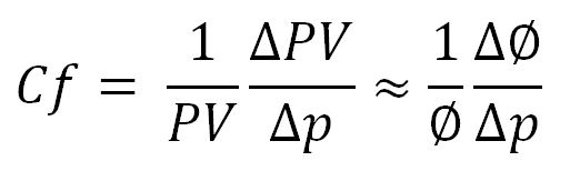 Rock Compressibility Formula