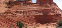 Outcrop of dune system