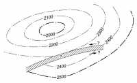 Seismic Contour Map with Inferred Correlation